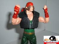 Ralf jones (king of fighters) (King of Fighters) Custom Action Figure