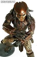 PREDATOR (McFarlane AvP Retro-Pred Modification) (Predator) Custom Action Figure