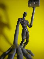 Rubberband Man (Static Shock) Custom Action Figure