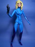 Icons Zero Suit Samus Aran (Metroid) Custom Action Figure