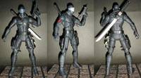 Snake Eyes Icon (Marvel Icon) Custom Action Figure