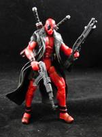 Deadpool w/ weapon xi head and bike (X-Men) Custom Action Figure