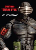 G.I.JOE SNAKE EYES (G.I. Joe) Custom Action Figure