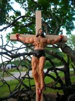 Super Buff Jesus Diorama (Marvel Legends) Custom Diorama / Playset