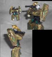 Golden Megatron (Transformers) Custom Action Figure