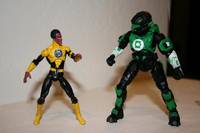 Green Lantern Halo 3 (Halo) Custom Action Figure
