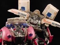 Skids/Mudflap Ice Cream Truck Movie Old Rusty Version (Transformers - Movie) Custom Action Figure