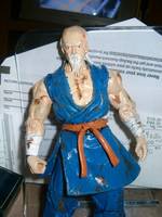 Beaten Gouken (Street Fighter) Custom Action Figure