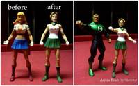 Green Lantern Arisia Rrab (Green Lantern) Custom Action Figure