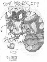 Symbiote Joker (Amalgam) Custom Action Figure