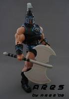 MOTUC Ares God of War (Masters of the Universe) Custom Action Figure