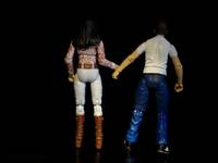 Sam & Mikaela from ROTF (Transformers - Movie) Custom Action Figure