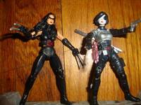 X-23 & Domino ( X-Force) (Marvel Universe) Custom Action Figure