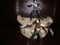 X-23 & Domino ( X-Force) (Marvel Universe) Custom Action Figure