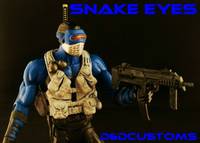 Snake Eyes V3 Marvel Legends Style (G.I. Joe) Custom Action Figure