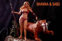 She Devil-Shanna & Zabu (Marvel Famous Covers) Custom Action Figure