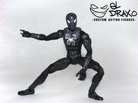 Black Costume (Symbiote) Spider-Man (Spider-Man - Movie) Custom Action Figure