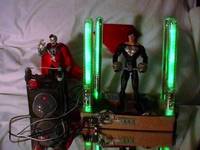 Superman/Cyborg Diorama (DC Direct) Custom Diorama / Playset