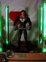 Superman/Cyborg Diorama (DC Direct) Custom Diorama / Playset