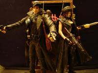 AMBER and Scott ( Z- Day Survivors.) (Original) Custom Action Figure