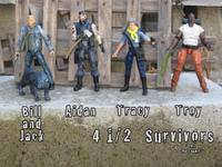 4 1/2 Survivors (Original) Custom Action Figure