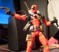 Dead Pool (Marvel Universe) Custom Action Figure