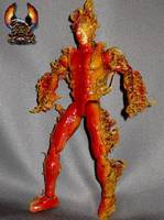 Human Torch (Marvel) Custom Action Figure