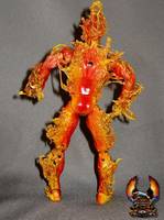 Human Torch (Marvel) Custom Action Figure