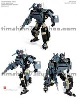 Movie Style Soundwave (Transformers - Movie) Custom Action Figure