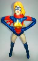 Dark Avengers Ms. Marvel (Marvel Legends) Custom Action Figure