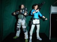 Jill Valentine (RE5 Flashback Edition) (Resident Evil) Custom Action Figure