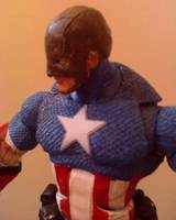 Custom Ultimate Captain America (Marvel Legends) Custom Action Figure