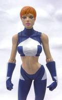 DC Legion of Superheroes Lightning Lass (DC Direct) Custom Action Figure