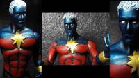 Captain Marvel (Marvel Comics) (DC Direct) Custom Action Figure