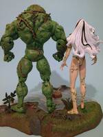 Swamp Thing and Abby (Marvel Legends) Custom Action Figure