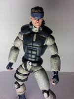 Bigtocinet´S Solid Snake (Marvel Legends Scale) (Metal Gear Solid) Custom Action Figure