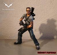 Deadshot  -  Dark Knight Style  -  'the Arkham Files'  #07 (Dark Knight) Custom Action Figure