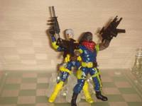 Bishop and Cable (Marvel Universe) Custom Action Figure