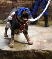 K9 Service Dog Liberty (Marvel) Custom Miniature / Figurine