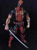 Bigtocinet´S WADE WILSON Redesigned Costume and Mask off Face (Marvel Legends) Custom Action Figure