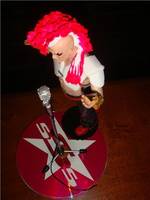 Martin Degville -  Vocalist Leader - Sigue Sigue Sputnik (Musicians) Custom Action Figure