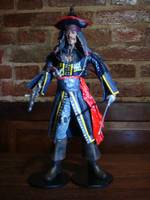 Capt. Jack Sparrow in Samurai Outfit (Pirates of the Carribean) Custom Action Figure
