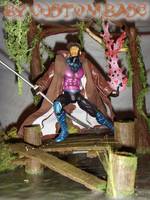 Gambit Diorama (Diorama) Custom Diorama / Playset