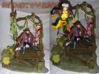Gambit Diorama (Diorama) Custom Diorama / Playset