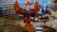 Sunfire Aoa (Super Hero Squad) Custom Miniature / Figurine