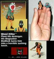 Weed Killer (Swamp Thing) Custom Miniature / Figurine