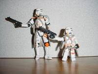 Minimate SW Airborne Trooper (Minimates) Custom Miniature / Figurine