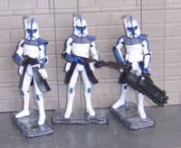 Arc Troopers Blue (Star Wars Clone Wars) Custom Action Figure