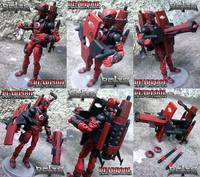 Deadpool W/ E.M.O.S. - D.I.E. Shooter (Marvel) Custom Action Figure
