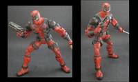 Deadpool (if He Were on Roids) (Marvel Legends) Custom Action Figure